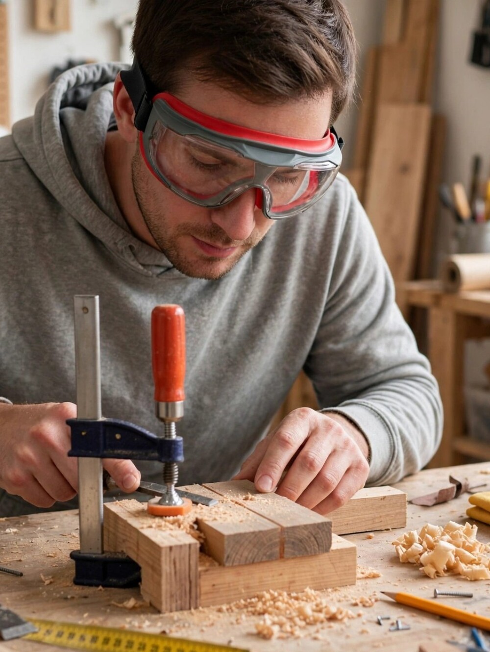 3M Safety Glasses Clear Lenses